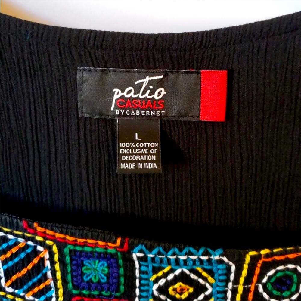 🌹🌹Patio Casuals By Cabernet Dress Size L BNWOT🌹🌹 - Picture 5 of 10